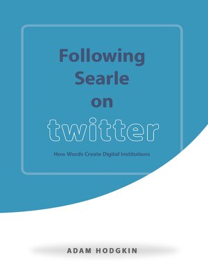 cover image of Following Searle on Twitter